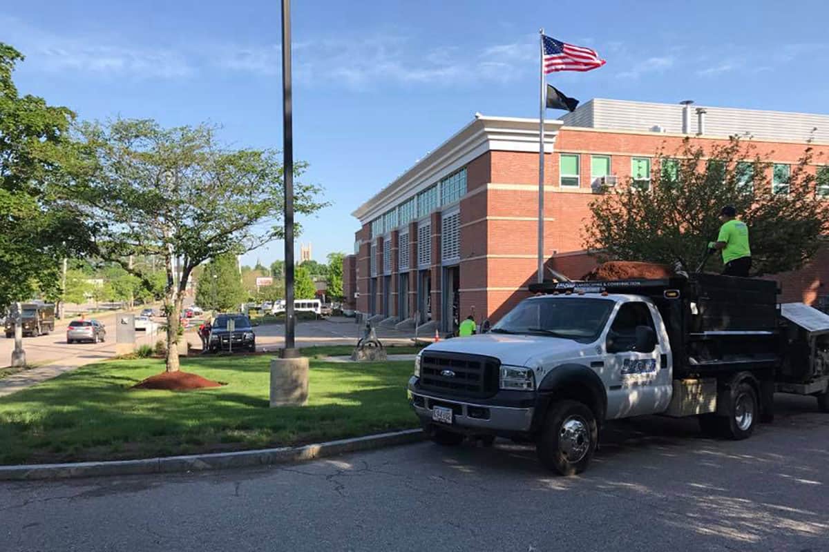 Commercial Landscaping by SalCorp Landscaping Walpole, MA