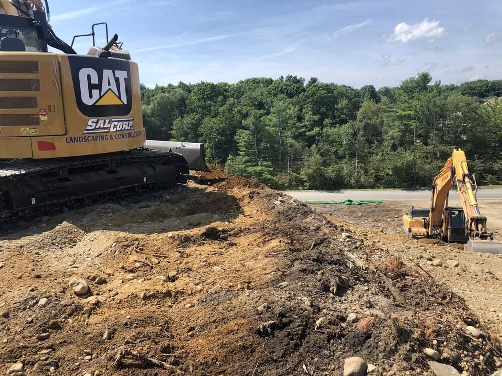 Excavation Company Salcorp Landscaping & Construction Walpole MA